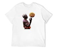 Can't Jump Sidney Deane Art Mens T-Shirt Unisex White Top tee M