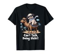 Can't Talk Doing Shiht Apparel Shih Tzu Regalos Divertidos Shih Tzu Camiseta