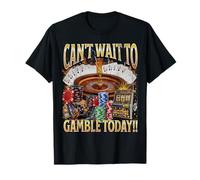 Can't Wait Funny Unhinged Gambling Bootleg Gráfico Camiseta