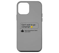 Can't Wait Go Camping Mosquitoes Funny Camper Carcasa para iPhone 12 mini