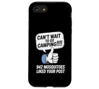 Can't Wait Go Camping Mosquitoes Funny Camper Carcasa para iPhone SE (2020) / 7 / 8
