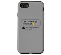 Can't Wait Go Camping Mosquitoes Funny Camper Carcasa para iPhone SE (2020) / 7 / 8
