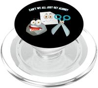 Can't We All Just Get Along? Rock Paper Scissors PopSockets PopGrip para MagSafe
