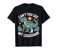 Can't You See My Legissaur Leg Injury Recovery |- Camiseta gráfica económica