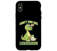 Can't You See My Legissaur Leg Injury Recovery Carcasa para iPhone X/XS