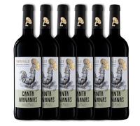 Canta Mañanas Tinto D.O. Ribera del Duero - Paquete de 6 x 750 ml - Total: 4500 ml
