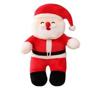 Cantando Santa Peluche | Material Felpa 50cm | Rodillo Musical De Navidad