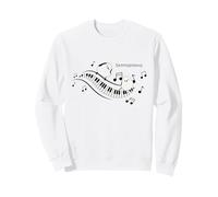 Cantando un pájaro | Piano | Teclado | Pianista | Aves Silvestres japonesas | Hokkaido Blanco | Simaenaga Sudadera