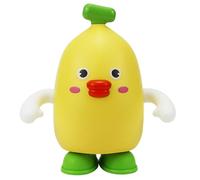 Cantando y bailando juguetes de plátano de frutas-pedagógicos con función musical, juguetes de objetos de dibujos animados interactivos con efectos de iluminación | Toys swing de frutas móviles para