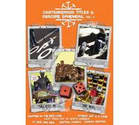 Cantankerous Titles & Obscure Ephemera, Vol 1 [Reino Unido] [DVD]