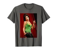 Cantante Amy Winehouse Glastonbury Pyramid Stage 2007 Camiseta