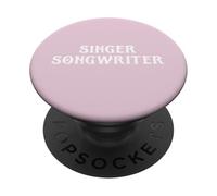 Cantante Compositor Músico Grabación Concierto Intérprete de Escenario PopSockets PopGrip Adhesivo