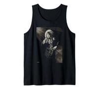 Cantante de Jazz Dame Cleo Laine por Dick Barnatt Camiseta sin Mangas
