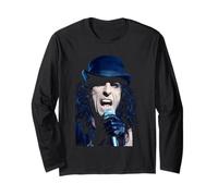 Cantante de rock Alice Cooper Hey Stoopid Tour Wembley 1991 Manga Larga