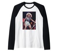 Cantante De Soul De Los 90 En Vivo Gira De Despedida 1990 Camiseta Manga Raglan
