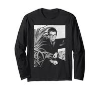 Cantante Elvis Costello Mi Objetivo es Cierto Alison Era Photo 1977 Manga Larga