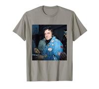 Cantante Johnny Cash Anillo De Fuego La Era del Barón 1981 Camiseta