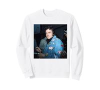 Cantante Johnny Cash Anillo De Fuego La Era del Barón 1981 Sudadera