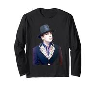 Cantante y DJ Boy George de Culture Club Manga Larga
