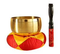 Cantantes tibetanos, El cuenco de voz, Tazón de canto 1 juego Cuenco espiritual delicado de cobre Hecho a mano Cuenco de oración espiritual delicado y práctico Cuenco de sonido