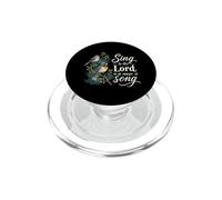Cantar al Señor Una Nueva Canción Fe Cristiana Religión Adoración PopSockets PopGrip para MagSafe
