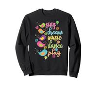 Cantar Sueño Música Bailar Jugar Sudadera