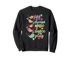 Cantar Sueño Música Bailar Jugar Sudadera