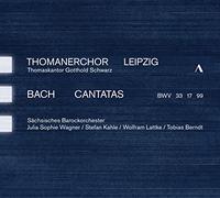 Johann Sebastian Bach – Cantatas BWV33, BWV17 y BWV99 – CD – Accent – Importación USA