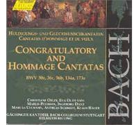 cantates D hommage et de Voeux J-S. Bach