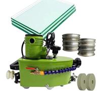 Canteadora De Vidrio Portátil Pequeña, Amoladora De Vidrio Eléctrica Pequeña De 850 W Amoladora De Vidrio Biselada, Redonda Y Recta De 8000 R/Min, Pulidora De Vidrio, Acrílico, Mármol, Cerámica Green