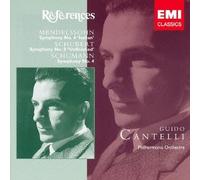CANTELLI & PHILHARMONIA - SCHUBERT: SYMPHONY NO.8/SCHUMANN: SYMPHONY NO.4/MENDELSSOHN: SYMPHONY NO.4(ltd.)