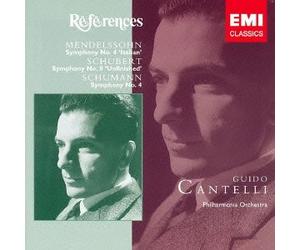 CANTELLI & PHILHARMONIA - SCHUBERT: SYMPHONY NO.8/SCHUMANN: SYMPHONY NO.4/MENDELSSOHN: SYMPHONY NO.4(ltd.)