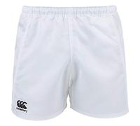 Canterbury Advantage Rugby Pantalones Cortos, Hombre, Blanco, M