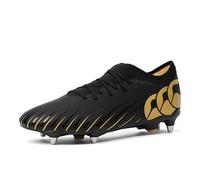 Canterbury Botas de rugby CCC Speed Falcon Soft Ground Team unisex, Black, 3.5 UK