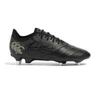 Canterbury Botas de Rugby Unisex Phoenix Genesis Pro Soft Ground, Negro Gravity Grey, 36 EU