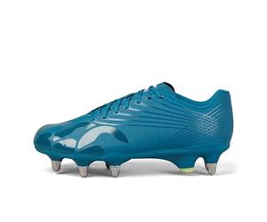Canterbury Botas unisex estampadas Grndbrk Team, Lagoon Sunny Lime Spray, 39.5 EU