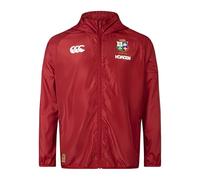 Canterbury British and Irish Lions - Chaqueta impermeable ligera para hombre, color dalia roja, talla 4XL