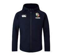 Canterbury British and Irish Lions Everest - Sudadera con Capucha para Hombre, Zafiro Oscuro, Talla XL