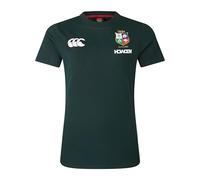 Canterbury Camiseta de algodón para Mujer, diseño de Leones británicos e irlandeses, Escarabajo, 16