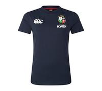 Canterbury Leones británicos e irlandeses de algodón Camisa, Zafiro Oscuro, 42 para Mujer