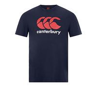 Canterbury Junior Logo T-Shirt Camiseta, Unisex bebé, Navy, 8 Años