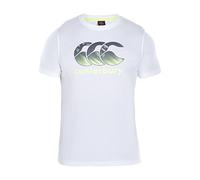 Canterbury Camiseta para Hombre, con Logotipo de CCC, Hombre, CCC Logo, Blanco