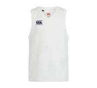 Canterbury Camiseta sin Mangas para niño, Chaleco Tipo suéter, Sudadera Blanca de críquet