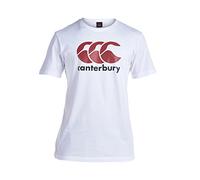 Canterbury CCC Logo Camiseta, Hombre, Blanco, L