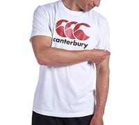 Canterbury CCC Logo Camiseta, Hombre, Blanco, L