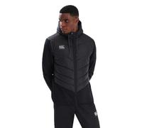 Canterbury Chaqueta híbrida V2, Negro/Gris Plomizo, M para Hombre