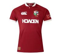 Canterbury Jugadores de Leones Británicos e Irlandeses Camisa, Dalia Roja, XXL para Hombre