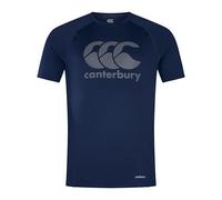 Canterbury Large Logo Superlight Camiseta para Hombre, Navy, L