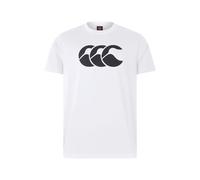 Canterbury Logo T-Shirt Small White/Black Small White/Black