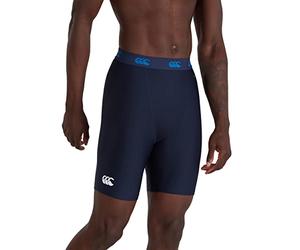 Canterbury Mallas Cortas para Hombres, Capa Inferior con tecnología Thermoreg, Hombre, Thermoreg Base Layer, Azul Marino, XS